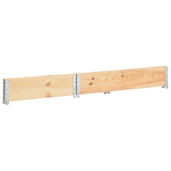 Палетна страница, 50x100 см, борова дървесина масив
