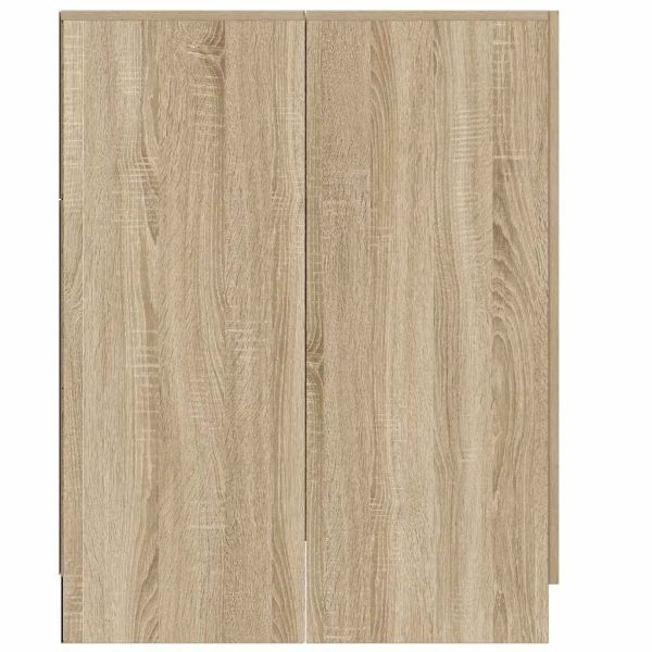 Шкаф за пералня сонома дъб 70,5x71,5x91,5 см