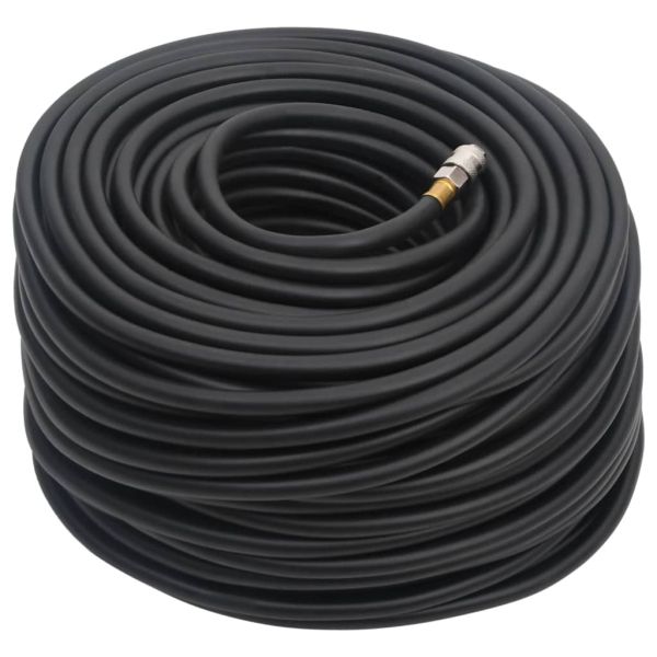 Хибриден маркуч за въздух черен 0,6" 100 м гума и PVC