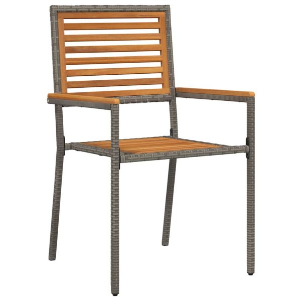 Комплект за хранене в градината 5 pcs Сив