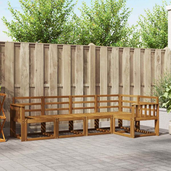 Комплект дивани 5 pcs Естествен