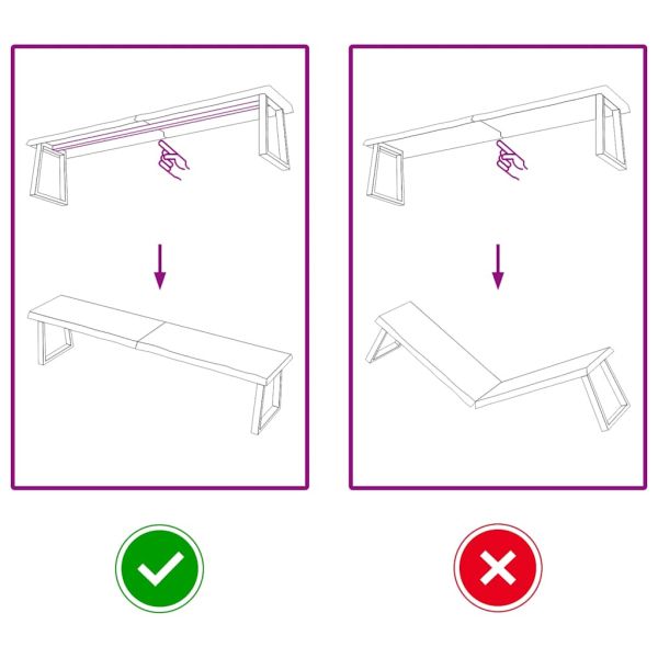 Плот за баня светлокафяв 180x40x(2-4) см обработено дърво масив
