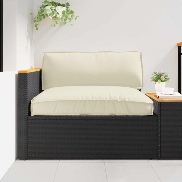 Комплект възглавници за палет 2 pcs Крем Оксфордска тъкан