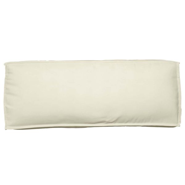 Комплект възглавници за палет 2 pcs Крем Оксфордска тъкан