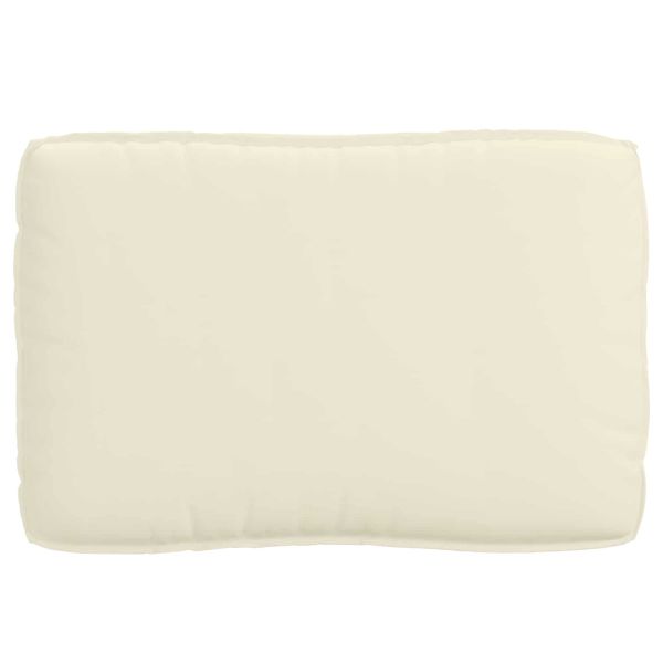 Комплект възглавници за палет 2 pcs Крем Оксфордска тъкан