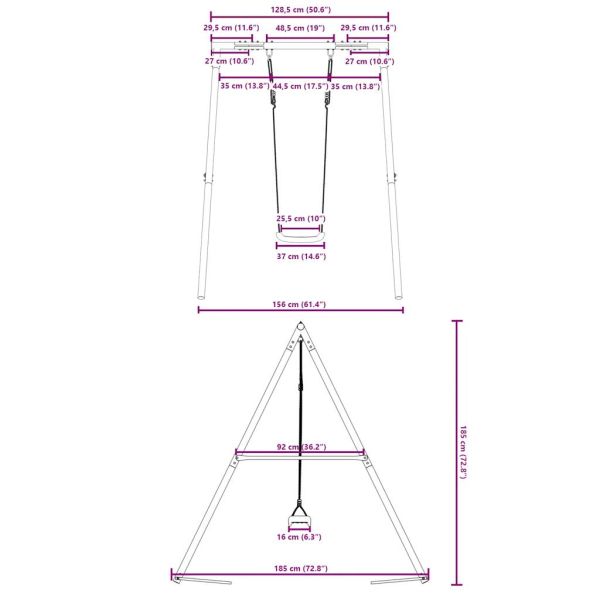 Външен комплект люлка