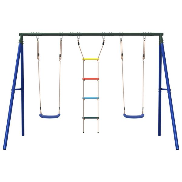 Външен комплект с люлки и стълба