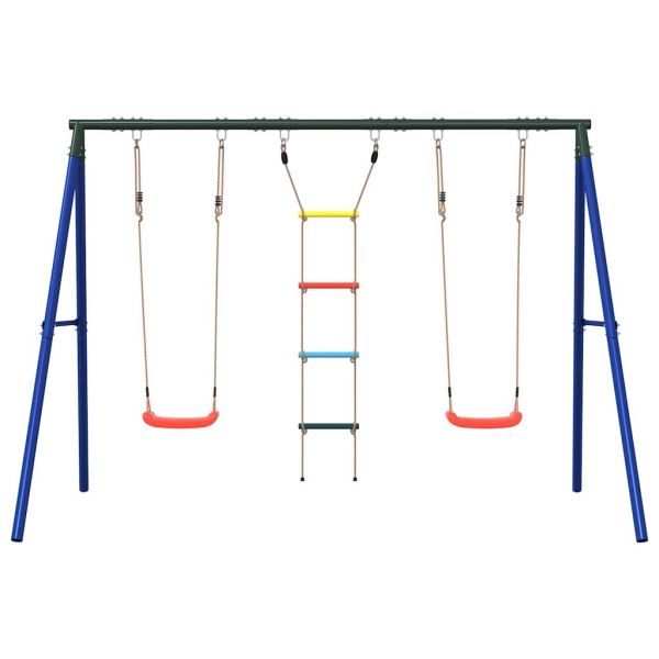 Външен комплект с люлки и стълба