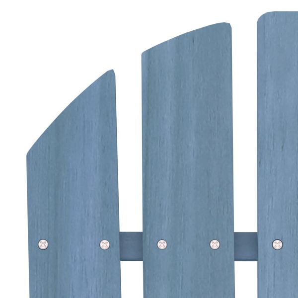 Градински стол "Адирондак", чам масив, син