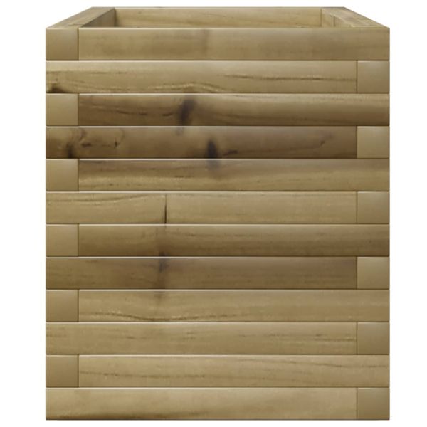 Градинска кашпа 110x40x49,5 см импрегниран бор