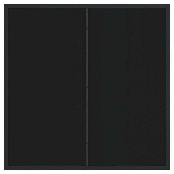 Комплект за хранене в градината с възглавница 3 pcs Черно