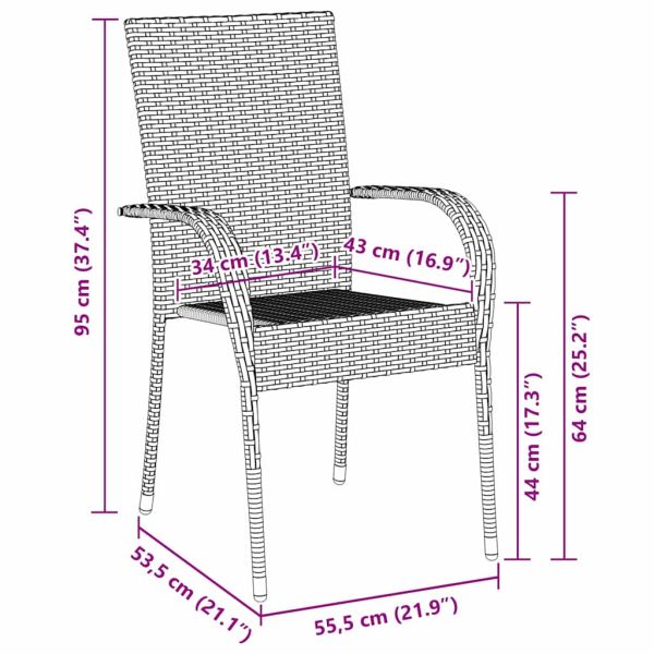 Комплект за хранене в градината 5 pcs Сив