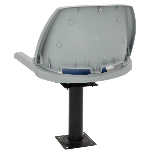 Седалки за лодки 2 бр със стойка въртящи се на 360°