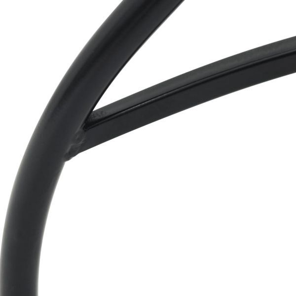 Мозаечна бистро маса, теракота и бяло, Ø50x70 см, керамика