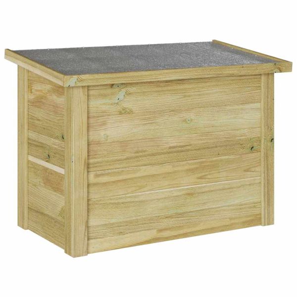 Кутия за съхранение Естествен 80 x 44,5 x 57,5 см