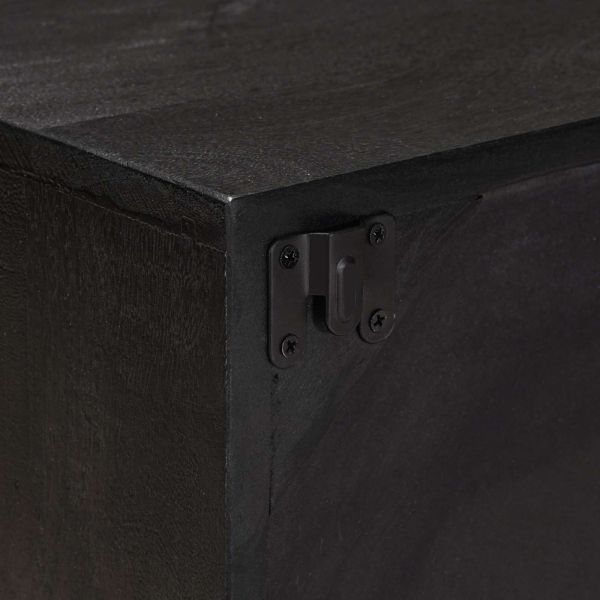 ТВ шкаф Черен 105 x 30 x 35 см
