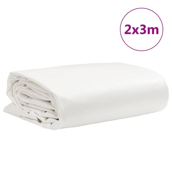 Брезент бял 2x3 м 650 г/м²