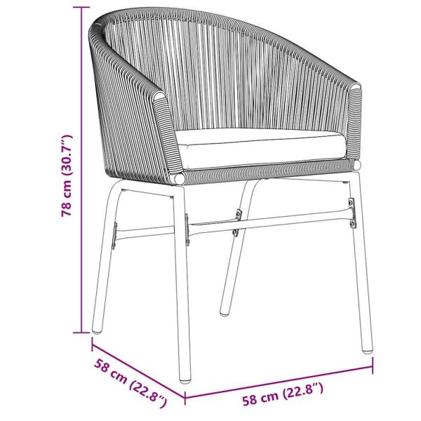 Комплект за хранене в градината 5 pcs Черно