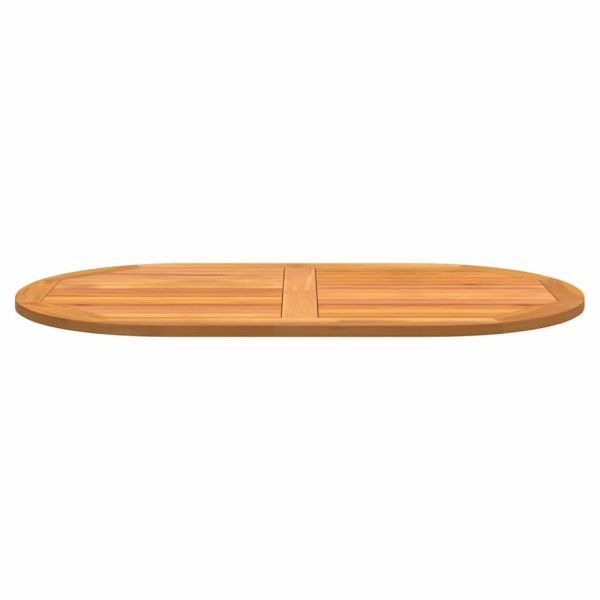 Топ за маса Натурален маслен 120 x 70 x 2 см