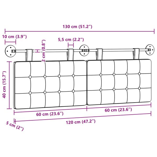 Висяща табла Монтиране на стена текстил