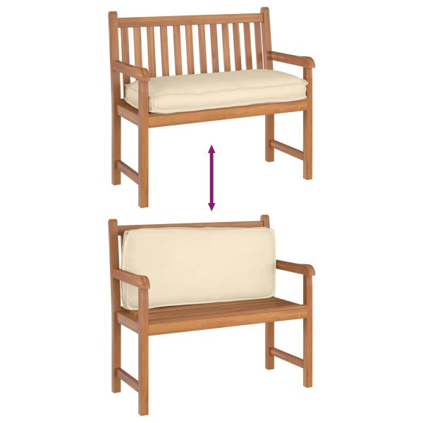 Възглавница Бежово 120 x 50 x 12 см Оксфордска тъкан