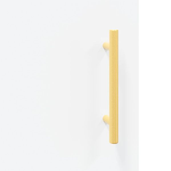 Сайдборд, бял, 100x36x60 см, инженерно дърво