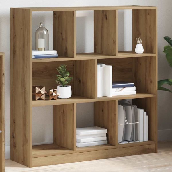 Шкаф за книги Artisan Oak 97,5x29,5x100 cm Инженерна дървесина