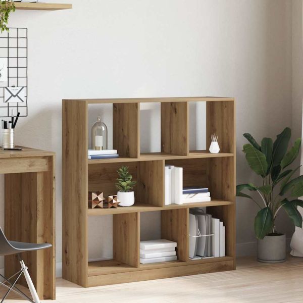 Шкаф за книги Artisan Oak 97,5x29,5x100 cm Инженерна дървесина