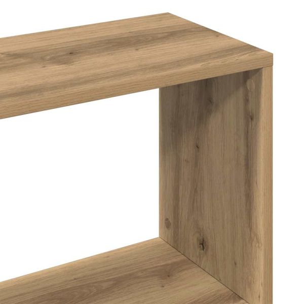 Шкаф за книги Artisan Oak 97,5x29,5x100 cm Инженерна дървесина