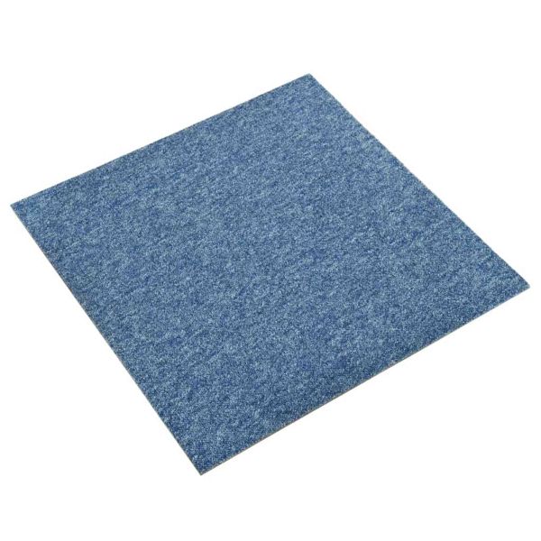 Килим 20 бр. Синьо 50 x 50 cm 100% Полипропилен