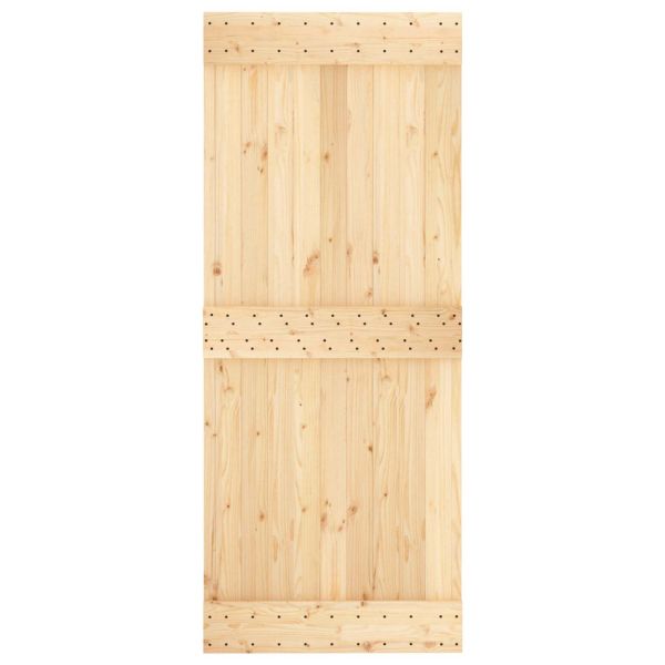 Врата NARVIK Естествен 85 x 210 cm Солидна борова дървесина