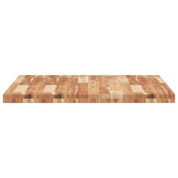 Плот за маса квадратен 80x80x4 см масивна акация