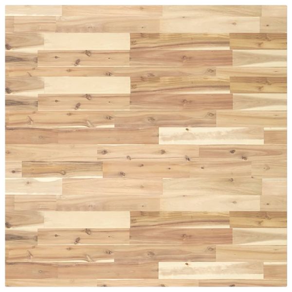 Плот за маса квадратен 90x90x4 см масивна акация