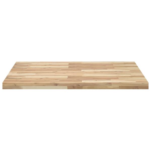 Плот за маса квадратен 90x90x4 см масивна акация