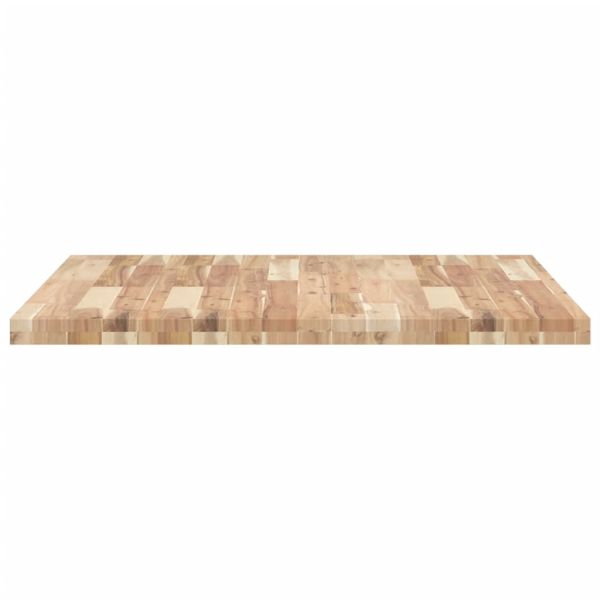 Плот за маса квадратен 90x90x4 см масивна акация