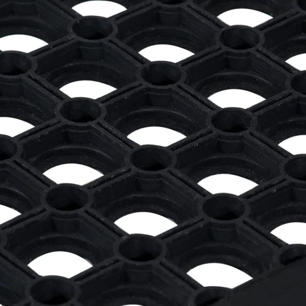 Постелки за стъпала 5 бр 25x75 см гума