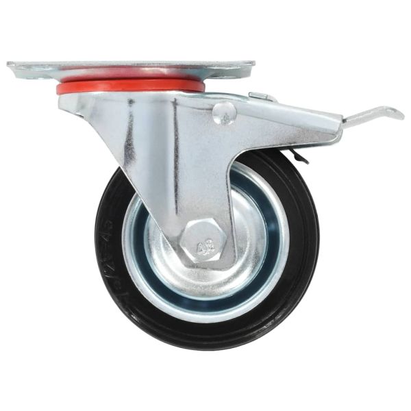 24 бр Въртящи се колела, 75 мм