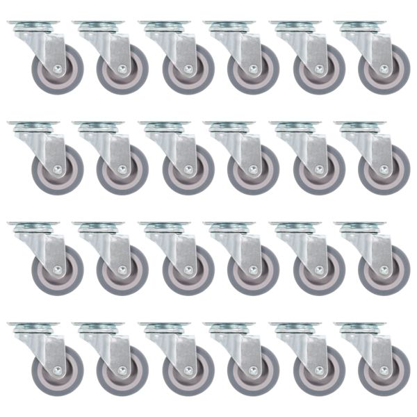 Въртящи се колела, 24 бр, 50 мм