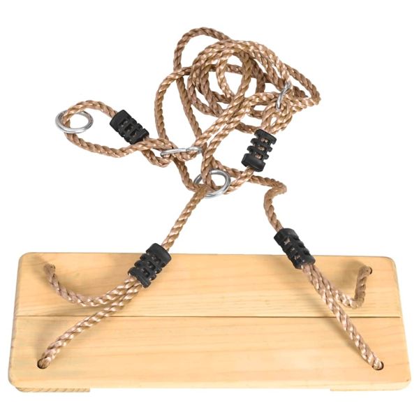 Люлка с дъска, 200 см, борово дърво масив