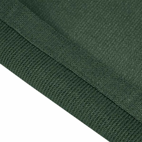 Килим за палатка, 400x700 см, тъмнозелен, HDPE