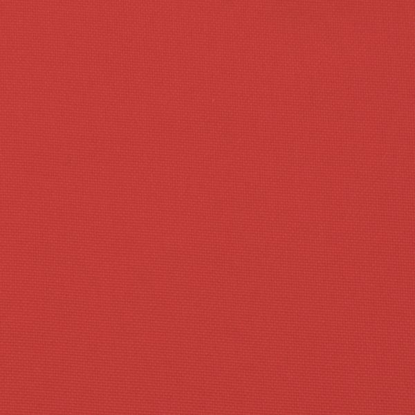 Възглавница за градинска пейка червена 180x(50+50)x7 см оксфорд