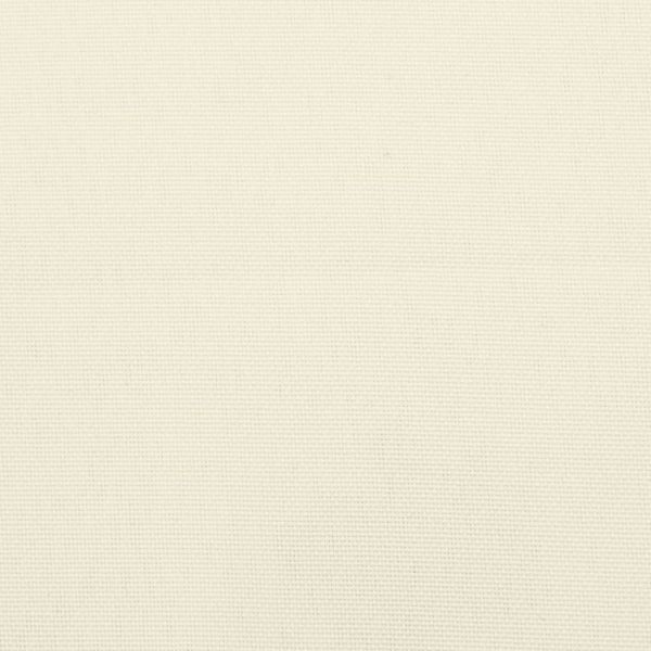 Възглавници за столове 2 бр кремави 50x50x4 см Оксфорд плат