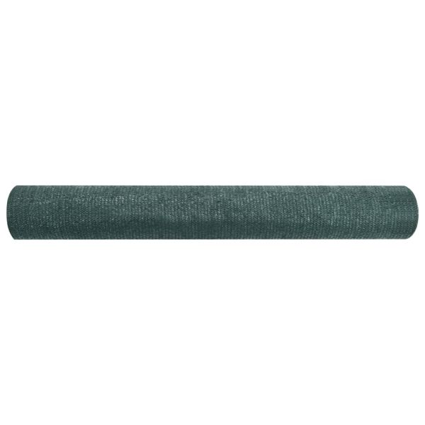 Засенчваща мрежа зелена 1,8x10 м HDPE 75 г/м²