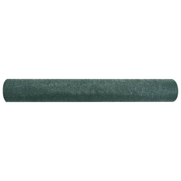 Засенчваща мрежа зелена 1,8x25 м HDPE 75 г/м²