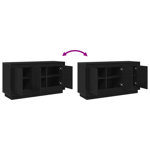 Служебен шкаф Черния дъб 102 x 35 x 55 см Инженерно дърво