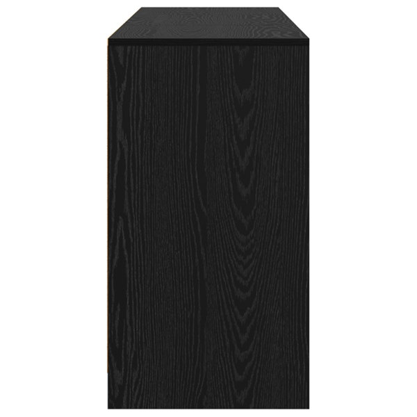 Служебен шкаф 3 pcs Черния дъб 70 x 41 x 75 см Инженерно дърво