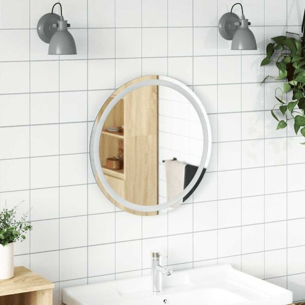 LED огледало за баня 60 см кръгло