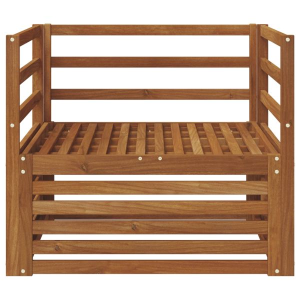 2 Брой Външен диван Натурално