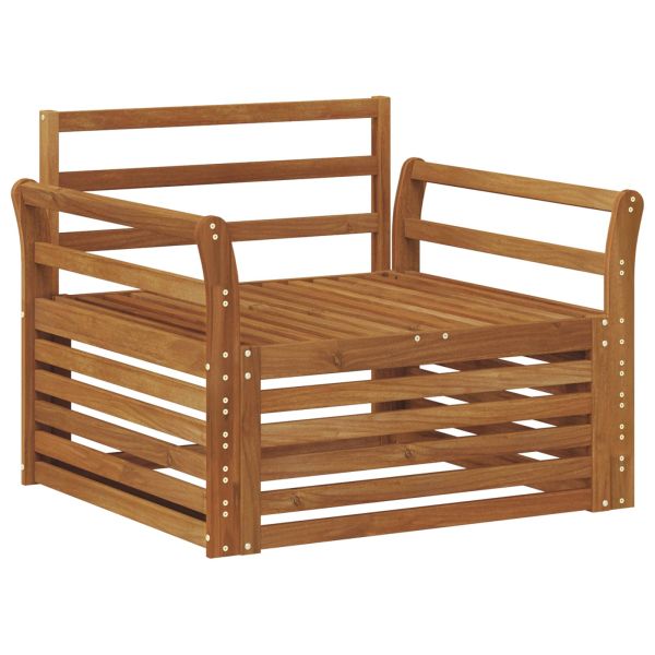 2 Брой Външен диван Натурално