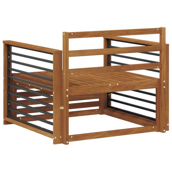 2 Брой Външен диван Натурално